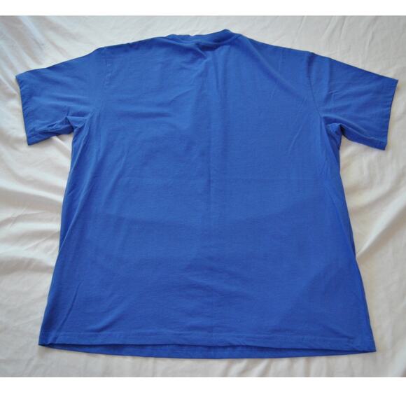 Marmot Mountain Works Leaning Marty Blue Short Sleeve Shirt Large - Picture 3 of 7